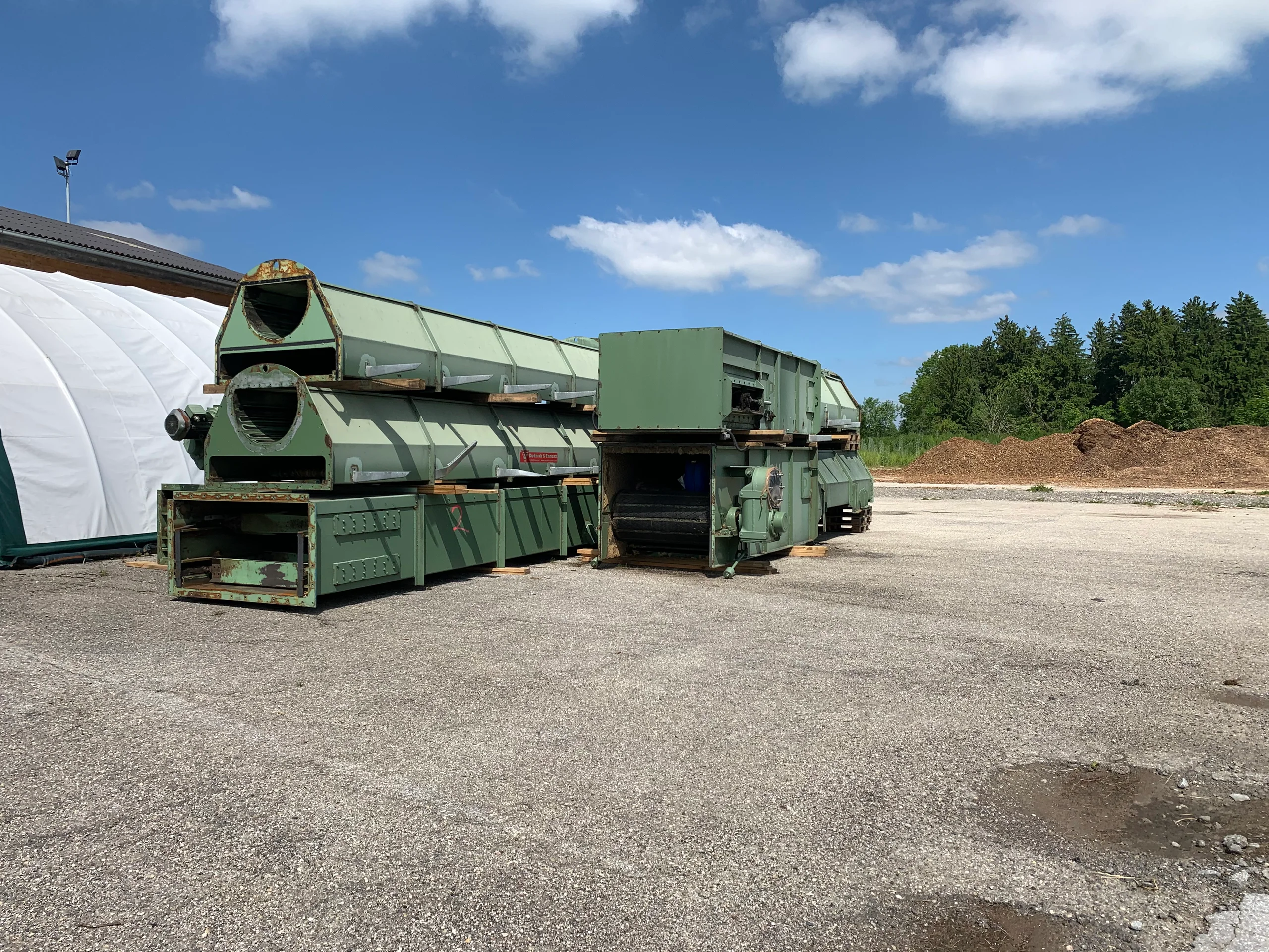 Convoyeur à bande tubulaire Springer